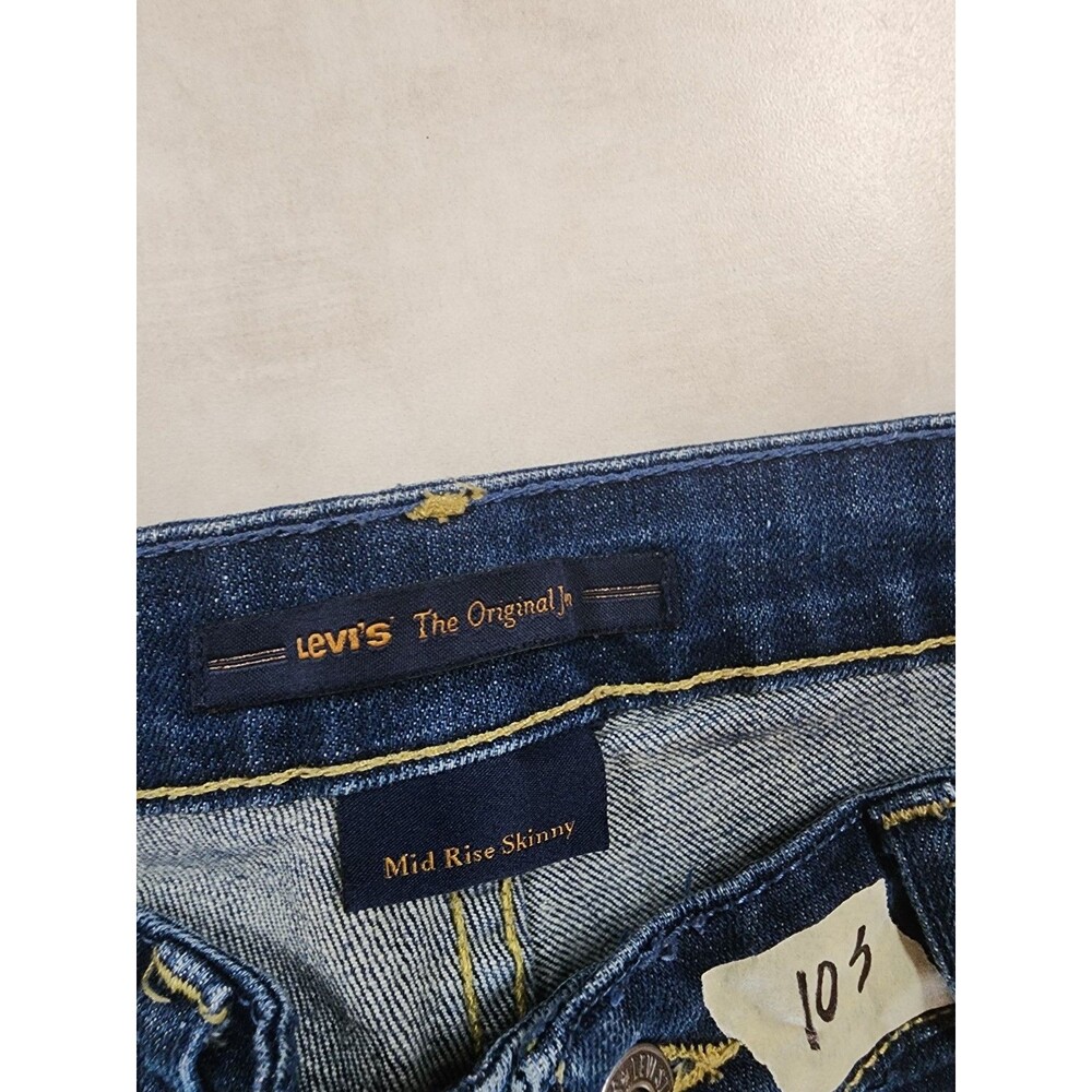Levi's Jeans Womens 10 S Mid Rise Skinny Medium Wash Denim Stretch Casual